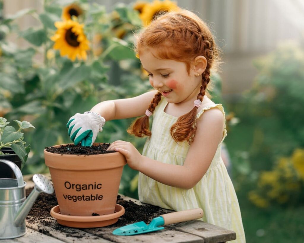 organic gardening at home