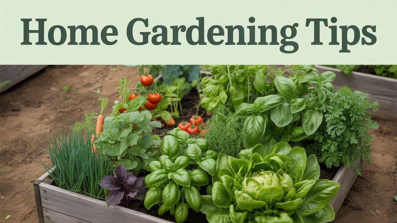 Home Gardening Tips