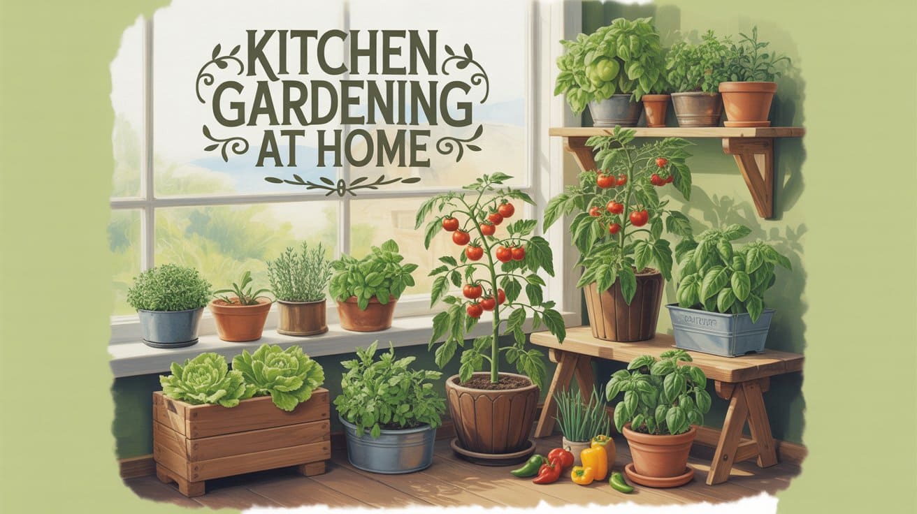 kitchen Gardening at Home